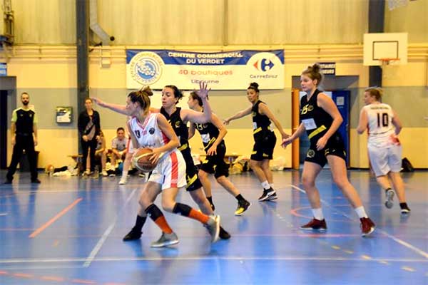 séniors filles libourne contre st-médard